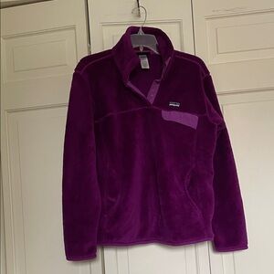 Patagonia Purple Fleece Sweatshirt